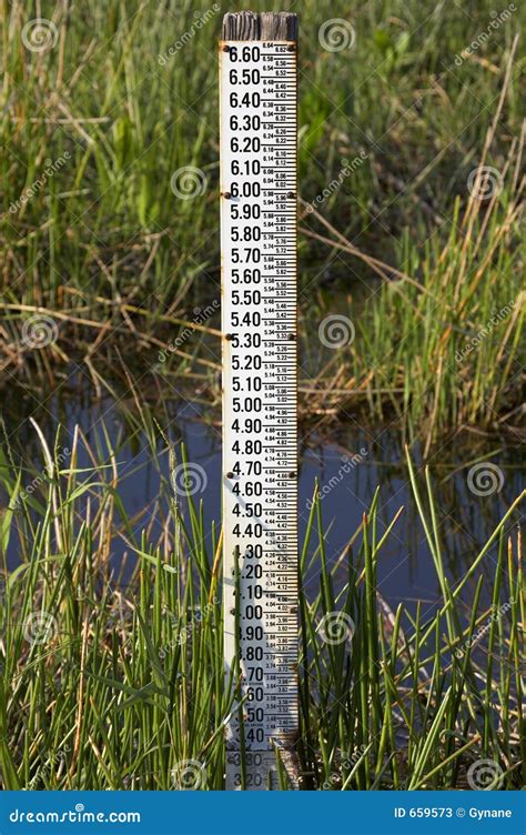 Water Level Measurement Gauge Stock Photos - Image: 659573