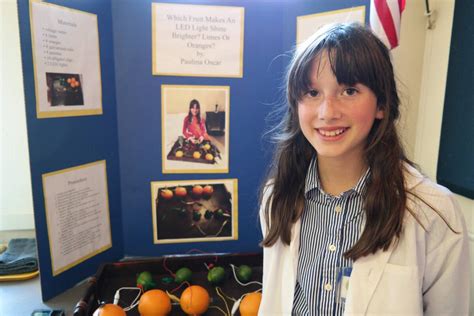 Crescent Montessori students display science fair projects