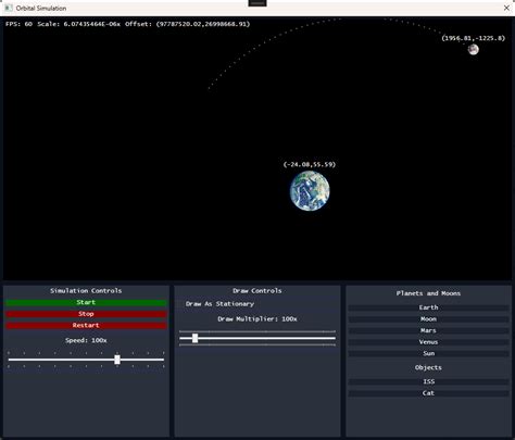 GitHub - kris701/OrbitalSimulation: Small orbital simulation project.