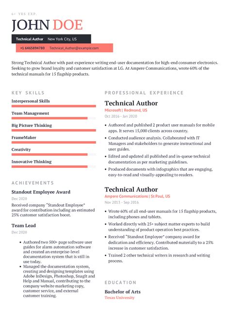 Resume Example for Journalism jobs in Media 2020 | CraftmyCV