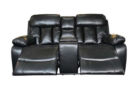 Vancouver Leather Recliner 3+2 Seater Sofa Set Cup Holders ...