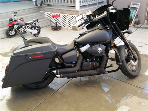 2010 Honda Shadow Phantom Custom! blacked out with Rhino lining