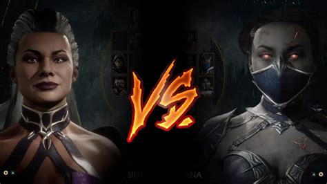 Mortal Kombat 11 - Sindel Vs. Kitana (VERY HARD) - YouTube