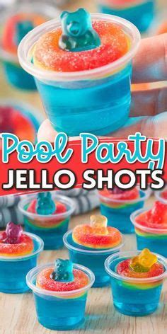 Best Jello Shots, Jello Pudding Shots, Jello Shot Recipes, Summer Jello ...