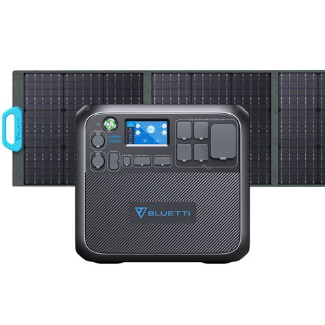 Buy BLUETTI Solar Generator AC200MAX with 2 120W PV120S Solar Panels ...