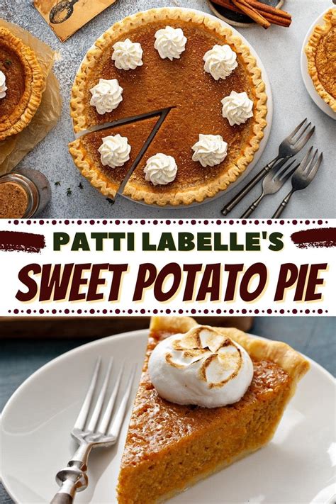 Patti LaBelle's Sweet Potato Pie - Insanely Good