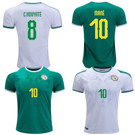 2021 2018 2019 World Cup Senegal National Team Home Away C.HOUYATE MANE 18 19 Football Soccer ...