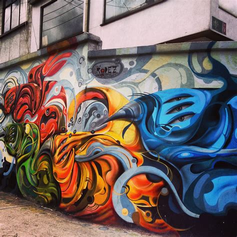 Bogotá street art by Rodez This is Art, not Mine nor yours, but It ...