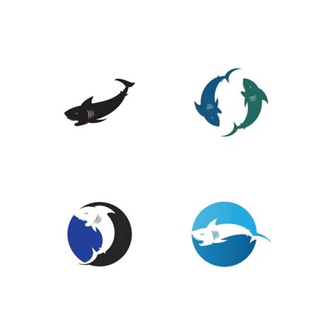 Shark Logo vector Template 17136564 Vector Art at Vecteezy