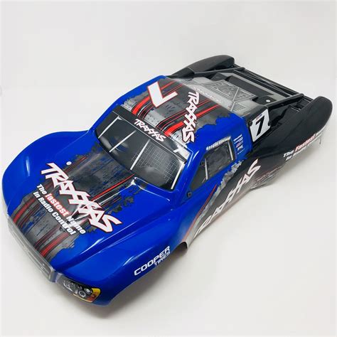 Traxxas Slash 2WD VXL 4X4 Blue w On Board Audio Speakers - Body Shell ...