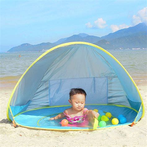 Baby Pop-Up Beach Tent - Milky Spoon