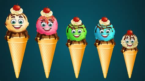 Finger Family Collection | 5 Ice Cream Finger Family So... | Doovi