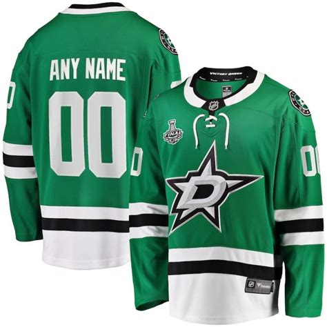 Dallas Stars Jersey (Black, Green, Blue) S-3X 4X 4XL 5X 5XL