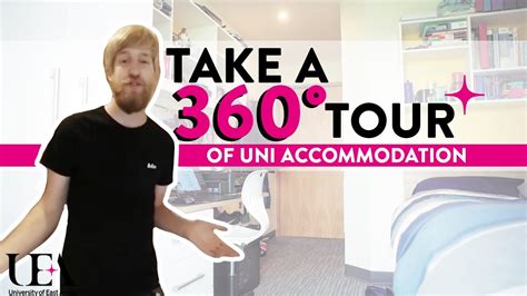 360 Tour of University Accommodation: En Suite Hickling and Barton, UEA (2019) - YouTube