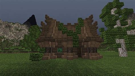 Wood Elf House Minecraft Project