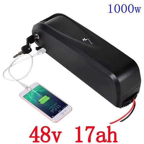 48v 17ah electric bicycle 48V ebike battery 48V 17AH Lithium ion ...