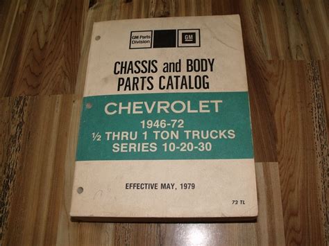 Classic Chevy Truck Parts Catalog