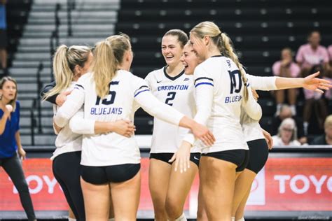 Creighton Volleyball Weekend Wrap-up: The Bluejays Sweep Their ...