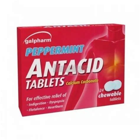 Galpharm Antacid Tablet, Cipla Ltd, Prescription at Rs 140/pack in Indore