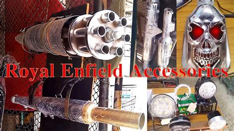 Royal Enfield Bullet Accessories |Bullet Silencer |Horn |Lamp |Angel ...