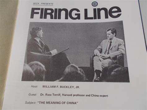 Firing Line Program Transcript (No. 39 1972) William F. Buckley, Jr. (Host) Dr. Ross Terrill ...