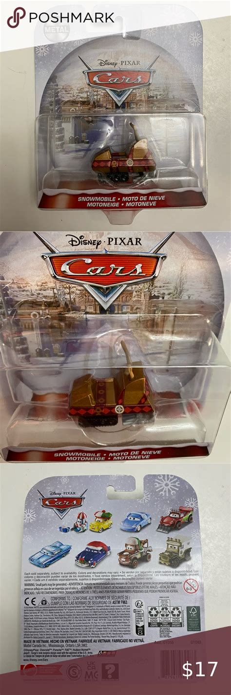 DISNEY PIXAR CARS Snowmobile Reindeer Mater Saves Christmas Holiday 2022 | Disney pixar cars ...