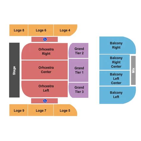 Atlanta Symphony Hall Seating Chart | Cabinets Matttroy