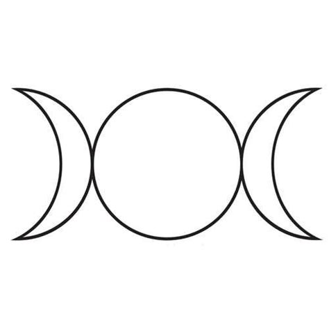 Triple moon | Wiccan tattoos, Goddess tattoo, Moon tattoo