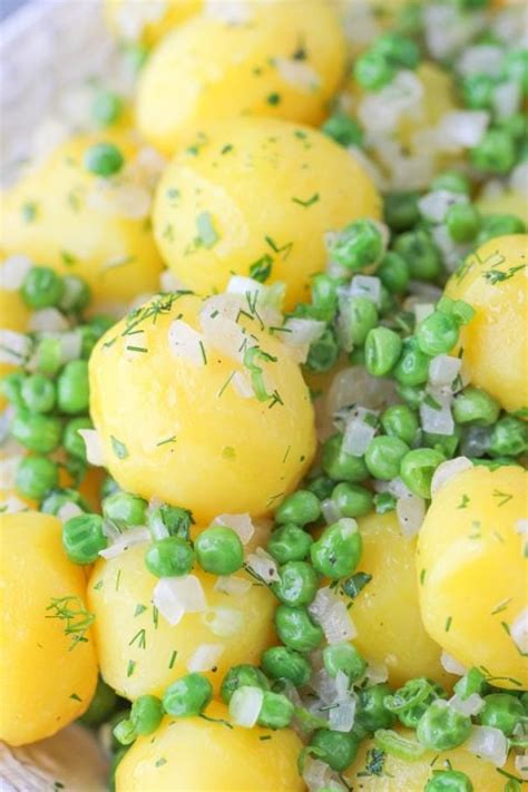 New Potatoes and Peas - Olga's Flavor Factory