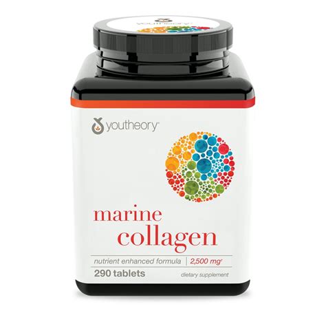 Youtheory Marine Collagen , 290 count (1 Bottle) - Walmart.com - Walmart.com