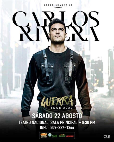 Carlos Rivera Guerra Tour 2020 - Welcome