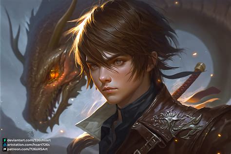 ArtStation - (19) Dragon Warrior | Artworks