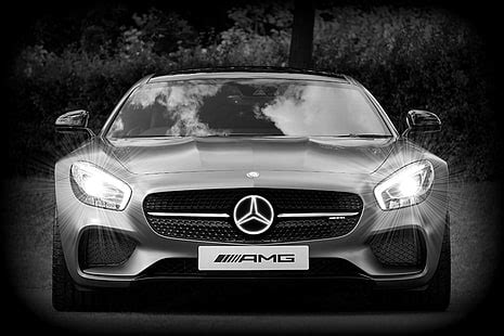 HD wallpaper: gray Mercedes-Benz coupe, car, amg gt, transport, auto, motor | Wallpaper Flare