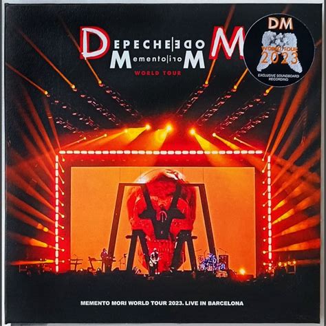 DEPECHE MODE Live in Barcelona 2023 Memento Mori World Tour 2CD set for SALE