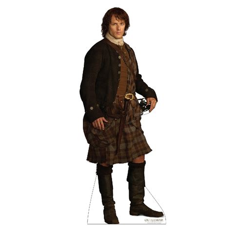 Jamie Fraser in Scottish Kilt Life-Size Standee from Outlander – Outlander Store