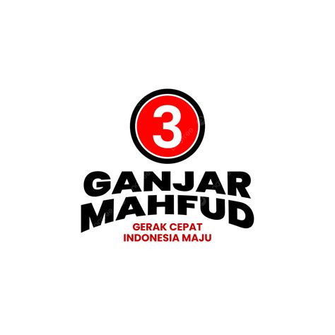 Ganjar Mahfud Logo 3 Vector, Reward, Replied Mahfud, Reward Pranowo PNG ...