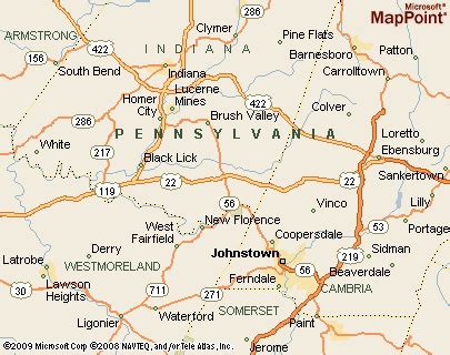 Armagh, Pennsylvania Area Map & More