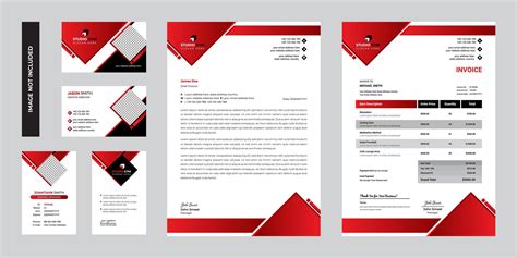 Modern Business Corporate Stationery Template Design 931845 Vector Art ...