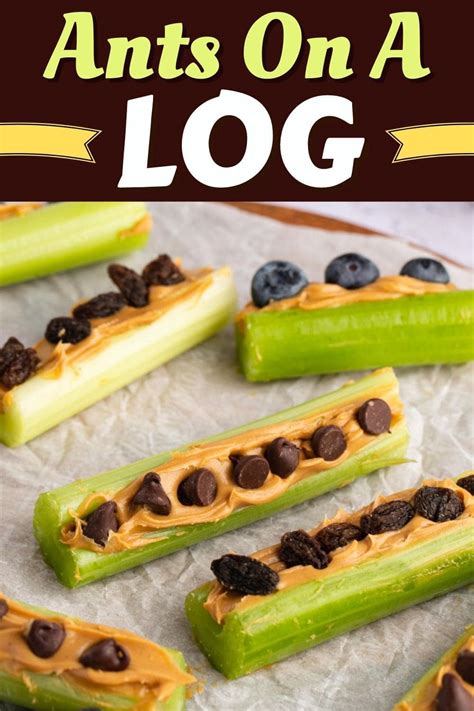 Ants On A Log + Variations (Easy Recipe) - Insanely Good