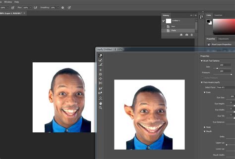 How to make this face distortion : r/photoshop