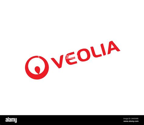 Veolia, rotated logo, white background Stock Photo - Alamy