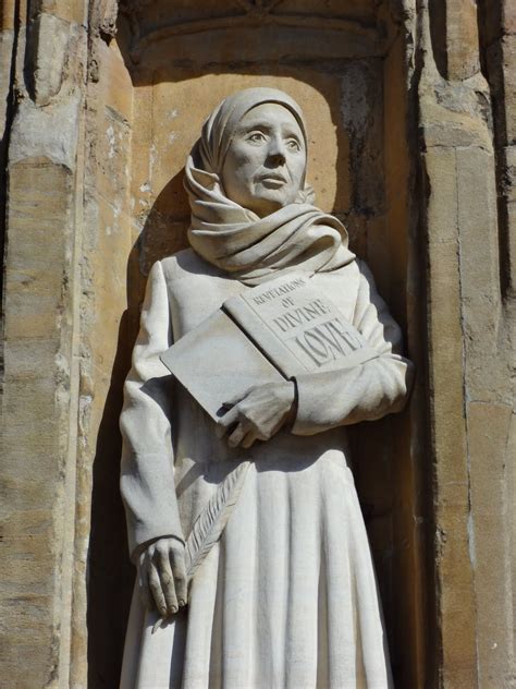 Statue of Margery Kempe at Norwich Cathedral