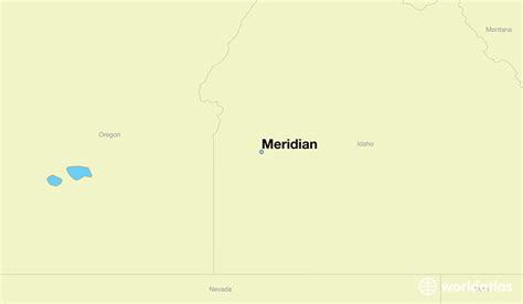 Where is Meridian, ID? / Meridian, Idaho Map - WorldAtlas.com