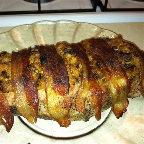 Bacon Wrapped Stuffed Pork Tenderloin Recipe | Allrecipes