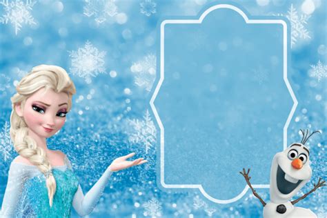 Free Frozen Party Invitation Template Download + Party Ideas In Frozen ...