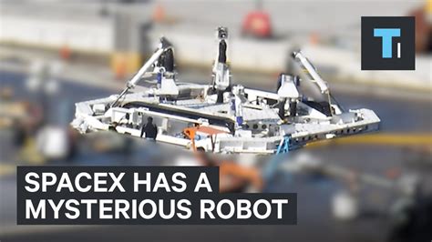 SpaceX Has A Roomba-Like Robot But No One Knows What It Really Is - YouTube