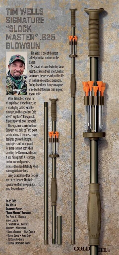 Cold Steel Tim Wells Signature Blowgun Review: Is it Worth Buying ...