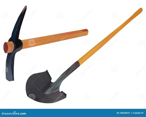 Digging Tools Stock Image - Image: 24820651