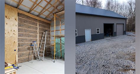 Pole Barn Insulation Job - Project by Ken at Menards®