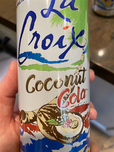 La croix coconut cola | Drinking tea, Cola, Coconut